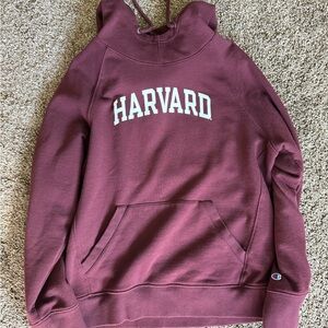 Champion Harvard Maroon Hoodie - XL